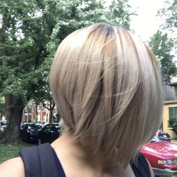 Dina and Tifa Hair Studio - The angle and layers still looking good even after being wind blow. - Hair Salons Near Me - Chicago, Illinois Dina and Tifa Hair Studio - The angle and layers still looking good even after being wind blow. - Hair Salons Near Me - Chicago, Illinois