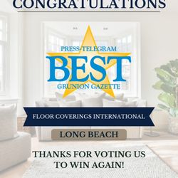 Floor Coverings International - We are so honored to have been voted Best of Long Beach in the flooring category for another year in a row. Thank you Long Beach!