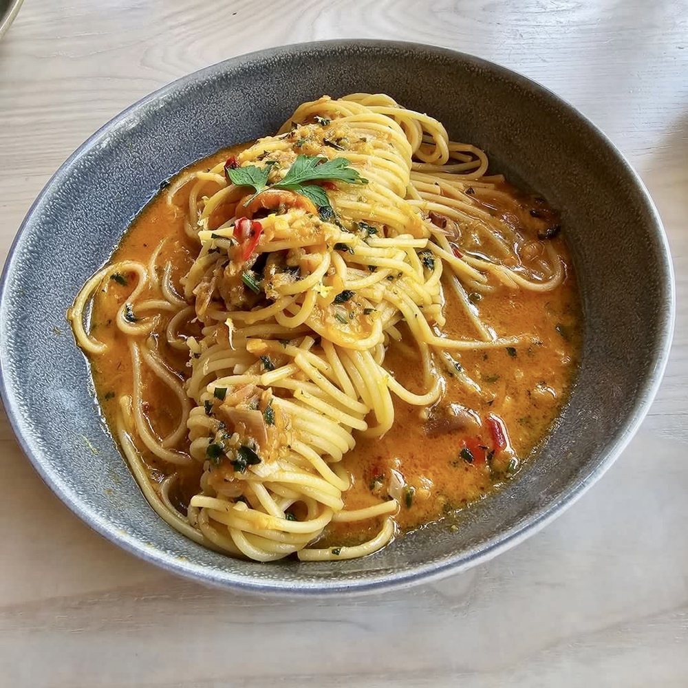 Graffiti Raw - Spaghetti Rustichella - Seafood Near Me - Houston, Texas
