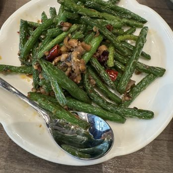 Paradise Dynasty - Vegan Stir-fried French Bean - Singaporean Near Me - Costa Mesa, California Paradise Dynasty - Vegan Stir-fried French Bean - Singaporean Near Me - Costa Mesa, California