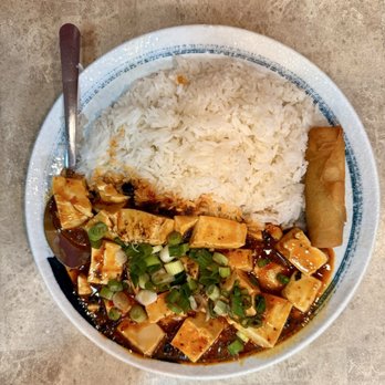 Spicy House - S8 - Mapo tofu lunch special (lunch specials available everyday, 11 am - 4 pm as of Nov. 2025) - Chinese Near Me - Daly City, California Spicy House - S8 - Mapo tofu lunch special (lunch specials available everyday, 11 am - 4 pm as of Nov. 2025) - Chinese Near Me - Daly City, California