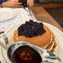 Blueberry pancakes Blueberry pancakes
