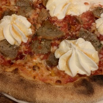 Fire & Hops Pizza - The Meatball ... look at that fluffy ricotta!!! - Pizza Near Me - Richmond, Virginia Fire & Hops Pizza - The Meatball ... look at that fluffy ricotta!!! - Pizza Near Me - Richmond, Virginia