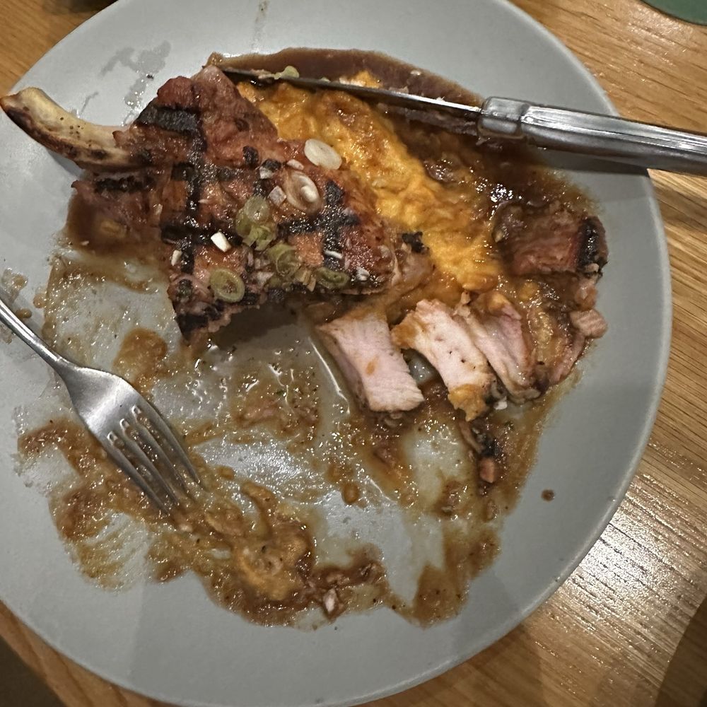 Yellowbelly - Pork chop - New American Near Me - St. Louis, Missouri Yellowbelly - Pork chop - New American Near Me - St. Louis, Missouri
