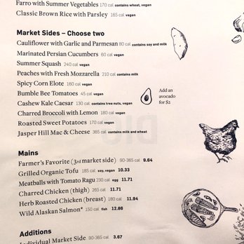 Dig Inn - Menu - plenty of vegan options! - New American Near Me - New York, New York Dig Inn - Menu - plenty of vegan options! - New American Near Me - New York, New York