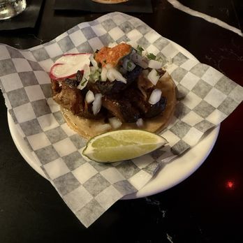 Zoe - Carnitas street taco - Cocktail Bars Near Me - San Francisco, California