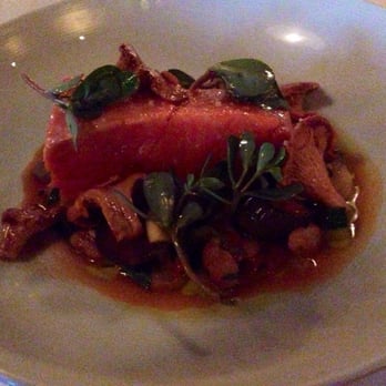 FIG - Olive Oil Poached Salmon - New American Near Me - Charleston, South Carolina