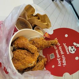 Chickenjoy - bucket combo (10pc chicken with 3 sides) Chickenjoy - bucket combo (10pc chicken with 3 sides)
