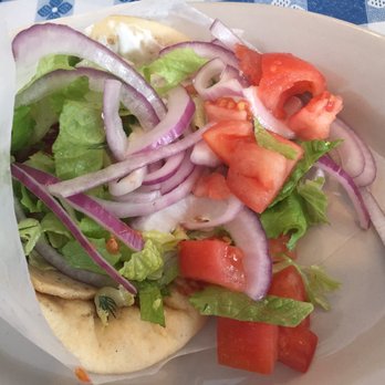 Athena Gyro - Chicken gyro on pita - Greek Near Me - Lagrangeville, New York