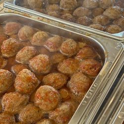 EJ 2Step Cafe & Caterers - Asian ginger meatballs and bourbon meatballs made with love