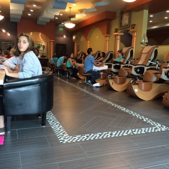 Hello Nails & Spa - ALOT OF PEDICURE CHAIRS!! - Day Spas Near Me - Vacaville, California