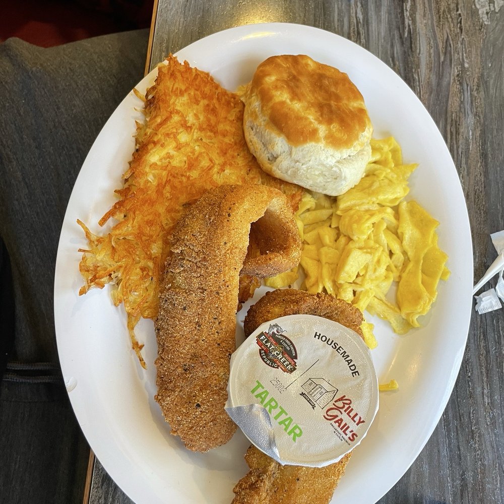 Billy Gail's - Fish and eggs - American Near Me - Branson, Missouri Billy Gail's - Fish and eggs - American Near Me - Branson, Missouri