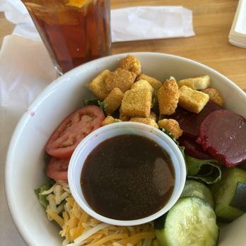 Tamarisk Restaurant - Side dinner salad. Cilantro lime vinaigrette - Diners Near Me - Green River, Utah