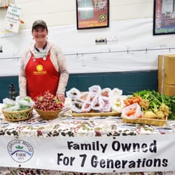 Northside Farmers Market - The ever amazing Kate from Carriage House Farm stand at Northside Market