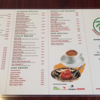 Annapurna Grill - Menu - Indian Near Me - Pasadena, California
