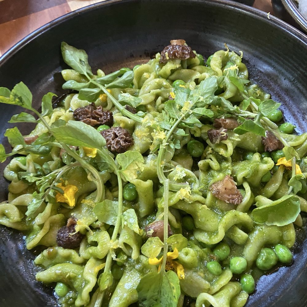 Twelvemonth - Campanelle pasta - Vegan Near Me - Burlingame, California Twelvemonth - Campanelle pasta - Vegan Near Me - Burlingame, California