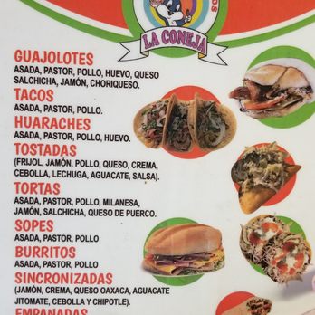 Churrería La Coneja - Menu - Street Vendors Near Me - Lexington, Kentucky Churrería La Coneja - Menu - Street Vendors Near Me - Lexington, Kentucky