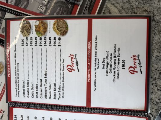 Menu photo 4 Perry’s Place Anaheim, CA