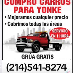 Ray yunk cars - I'm buy junk cars pay 200 to 600 depending the car call me or text me (214) 5418274
