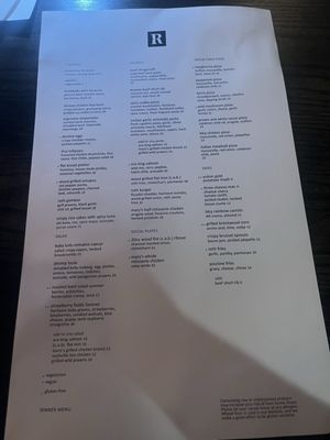 Menu photo 5 Roth SocialHouse Turlock, CA