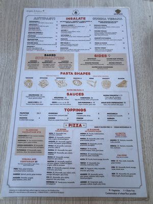Menu photo 1 Buona Forchetta Newport Beach, CA
