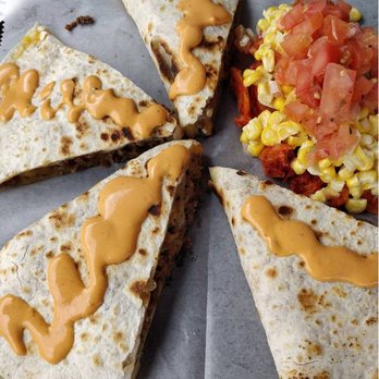 Mad for Chicken Bayside - Kimchi quesadilla - Korean Near Me - Bayside, New York Mad for Chicken Bayside - Kimchi quesadilla - Korean Near Me - Bayside, New York