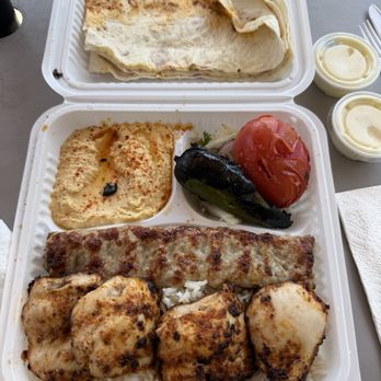 Mini Kabob - Ground Beef Lule Kabob combo plate - Armenian Near Me - Glendale, California Mini Kabob - Ground Beef Lule Kabob combo plate - Armenian Near Me - Glendale, California