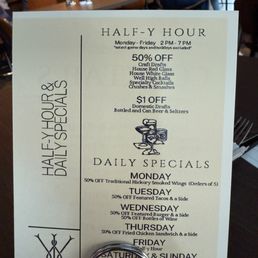 Happy hour deals Happy hour deals