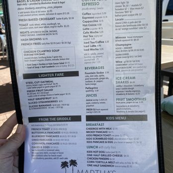 Martha's - Menu - American Near Me - Hermosa Beach, California