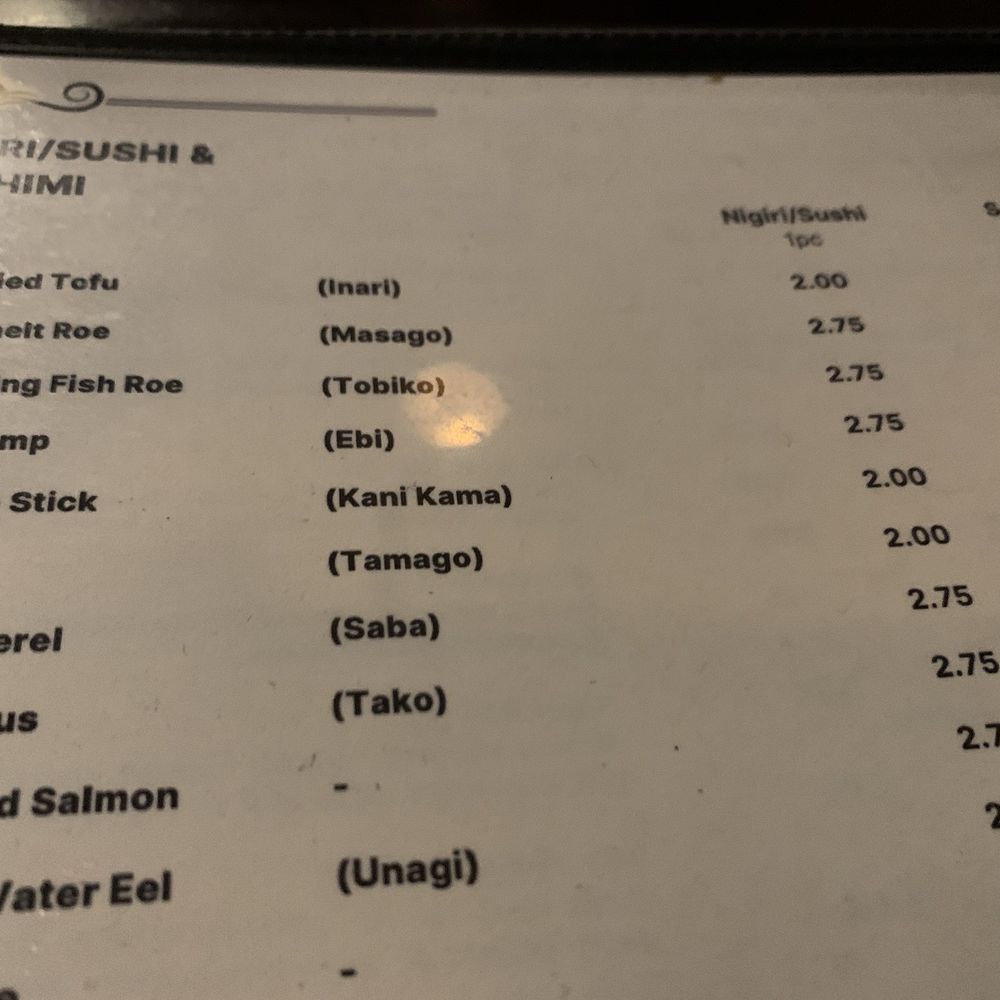 Sushi Mido - Nigiri-Sushi-sashimi menu - Japanese Near Me - Shawnee, Kansas