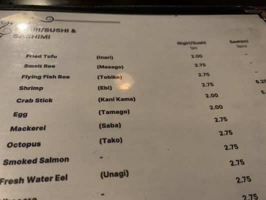 Menu photo 8 Sushi Mido Shawnee, KS