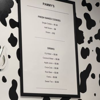 Pammy’s Ice Cream - Price Menu for cookies & drinks - Ice Cream & Frozen Yogurt Near Me - Cleveland, Ohio Pammy’s Ice Cream - Price Menu for cookies & drinks - Ice Cream & Frozen Yogurt Near Me - Cleveland, Ohio