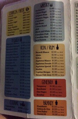 Menu photo 4 Ah Caramba! Puerto Vallarta, JAL