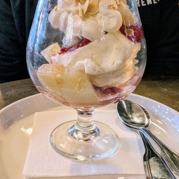 Massilia - Pear Melba - French Near Me - Santa Monica, California