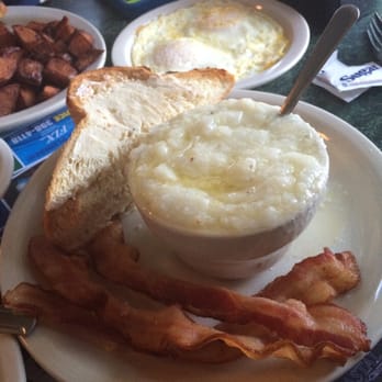 Metro Diner - Grits, Toast, Bacon, and Over-Medium Eggs. - Breakfast & Brunch Near Me - Jacksonville, Florida Metro Diner - Grits, Toast, Bacon, and Over-Medium Eggs. - Breakfast & Brunch Near Me - Jacksonville, Florida