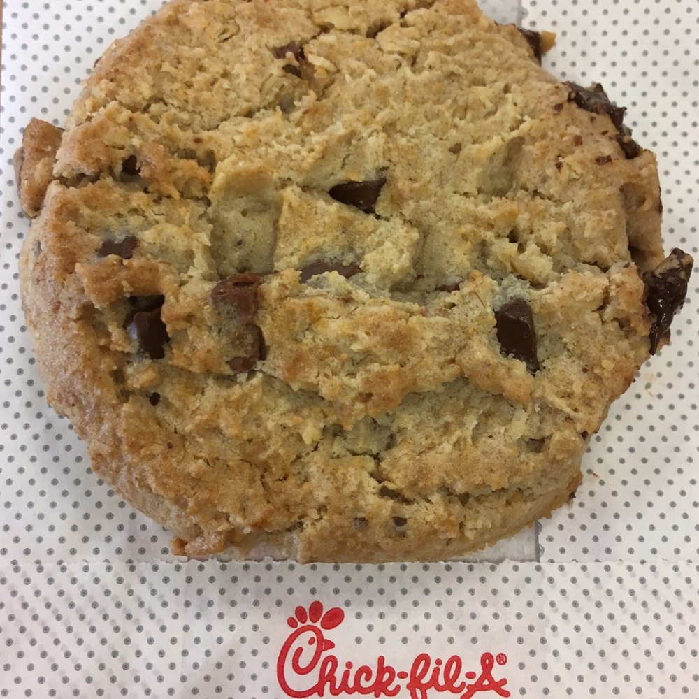 Chick-fil-A - Chocolate chip cookie unwrapped - Fast Food Near Me - Mesa, Arizona Chick-fil-A - Chocolate chip cookie unwrapped - Fast Food Near Me - Mesa, Arizona