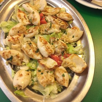 Las Golondrinas - Squid green sauce grilled - Spanish Near Me - Seville, SE