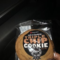 a chocolate chip cookie