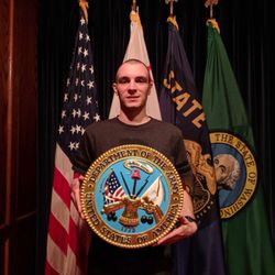 US Army Recruiting Station Vancouver East - John enlisted as an 89B Ammunition Specialist