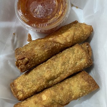 Pontchartrain Po-Boys - Boudin egg roll. - Seafood Near Me - Mandeville, Louisiana
