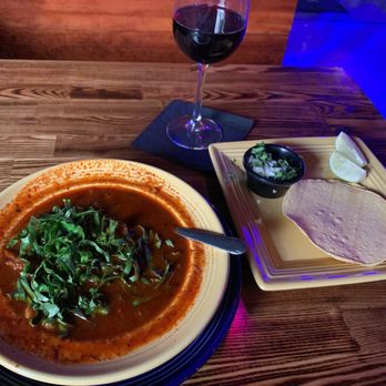 The Grain Cafe - Red pozole and organic red wine. - Sandwiches Near Me - Los Angeles, California The Grain Cafe - Red pozole and organic red wine. - Sandwiches Near Me - Los Angeles, California