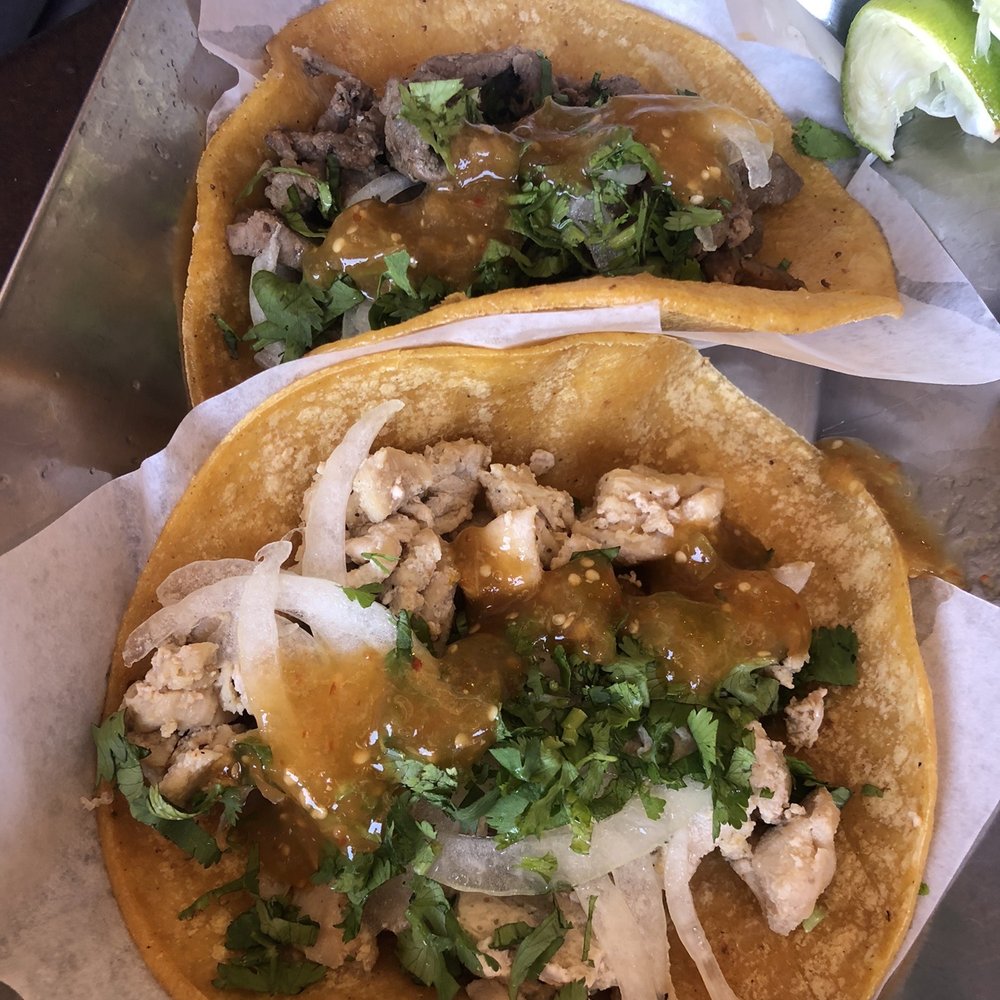 Muchachos - Bomb street tacos!!!! Asada & Chicken! The Barbacoa was my fave, but I ate it before I took a pic! - Mexican Near Me - Big Bear Lake, California Muchachos - Bomb street tacos!!!! Asada & Chicken! The Barbacoa was my fave, but I ate it before I took a pic! - Mexican Near Me - Big Bear Lake, California