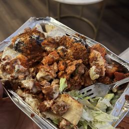 Mixed Chicken and Lamb Salad. This was so delicious! Mixed Chicken and Lamb Salad. This was so delicious!