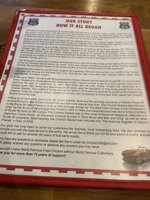 Menu photo 5 Dell Rhea's Chicken Basket Willowbrook, IL