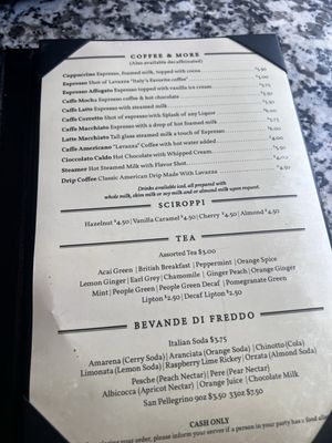 Menu photo 2 Caffé Vittoria Boston, MA Menu photo 2 Caffé Vittoria Boston, MA