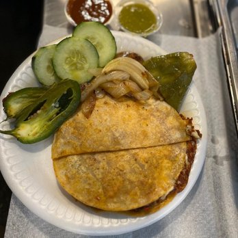 Tacos La Costeñita - Mulitas con nopal cebollita asada - Mexican Near Me - Whittier, California Tacos La Costeñita - Mulitas con nopal cebollita asada - Mexican Near Me - Whittier, California