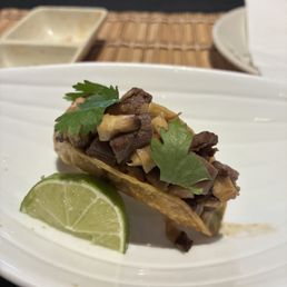 Steak taco Steak taco