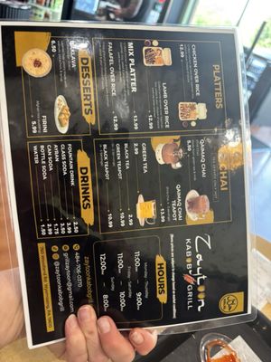 Menu photo 1 Zaytoon Kabob Grill Wyomissing, PA Menu photo 1 Zaytoon Kabob Grill Wyomissing, PA