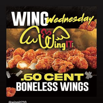 WingIT- Alamo Ranch - Wing Wednesday - Chicken Wings Near Me - San Antonio, Texas WingIT- Alamo Ranch - Wing Wednesday - Chicken Wings Near Me - San Antonio, Texas