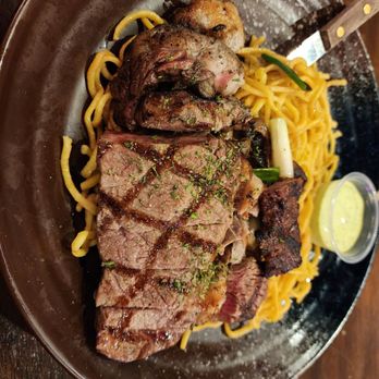 OMELI Kitchen - Ribeye and garlic noodles - Vietnamese Near Me - Fullerton, California OMELI Kitchen - Ribeye and garlic noodles - Vietnamese Near Me - Fullerton, California